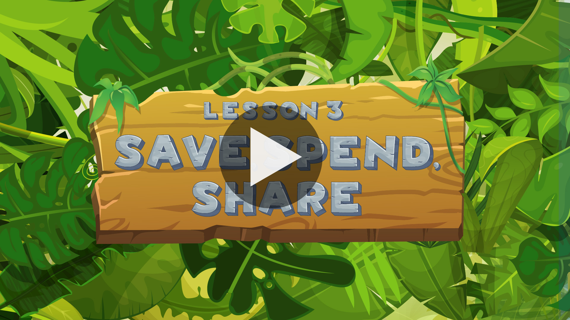 Financial Survival Camp Save, Share, Spend video